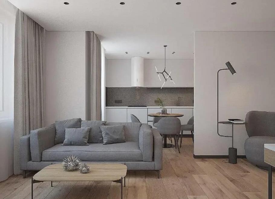 Светлый дизайн интерьера