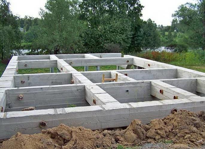 Услуга заложить фундамент на дом