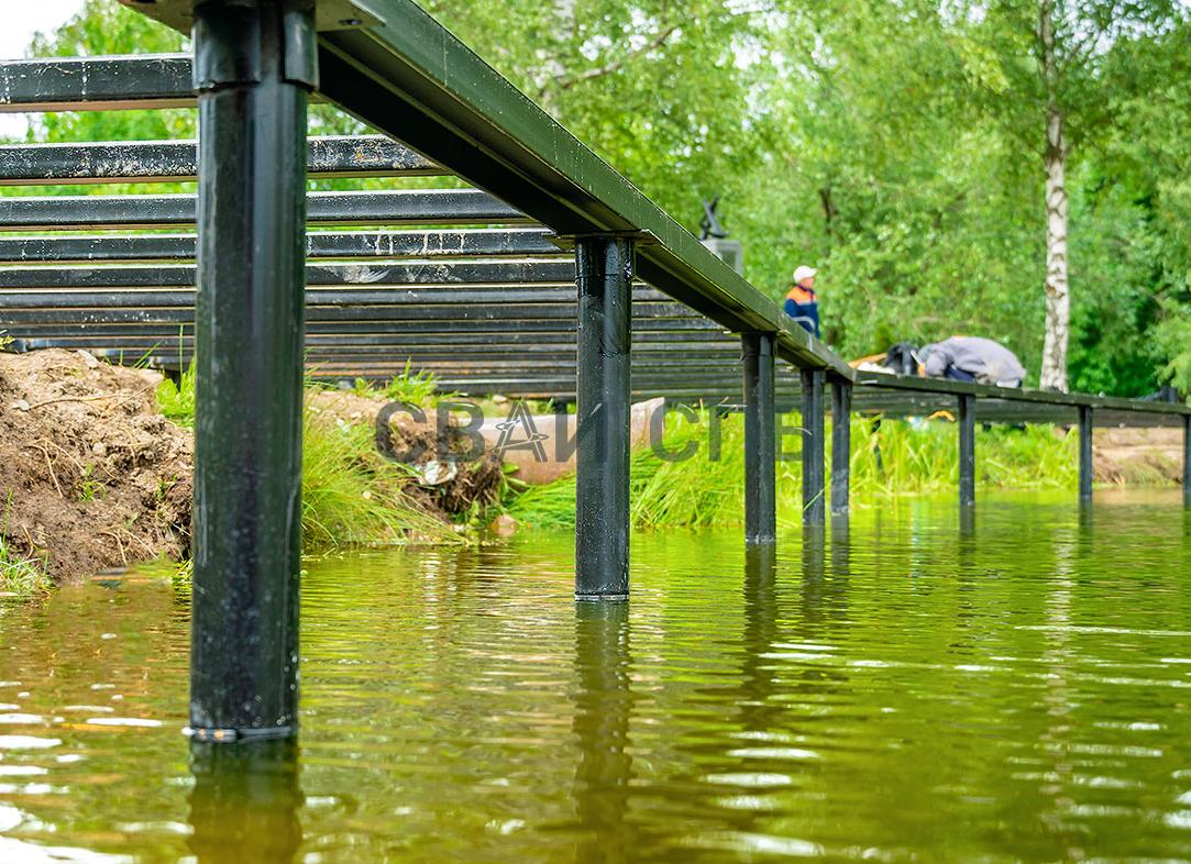 Фундамент при высокой воде