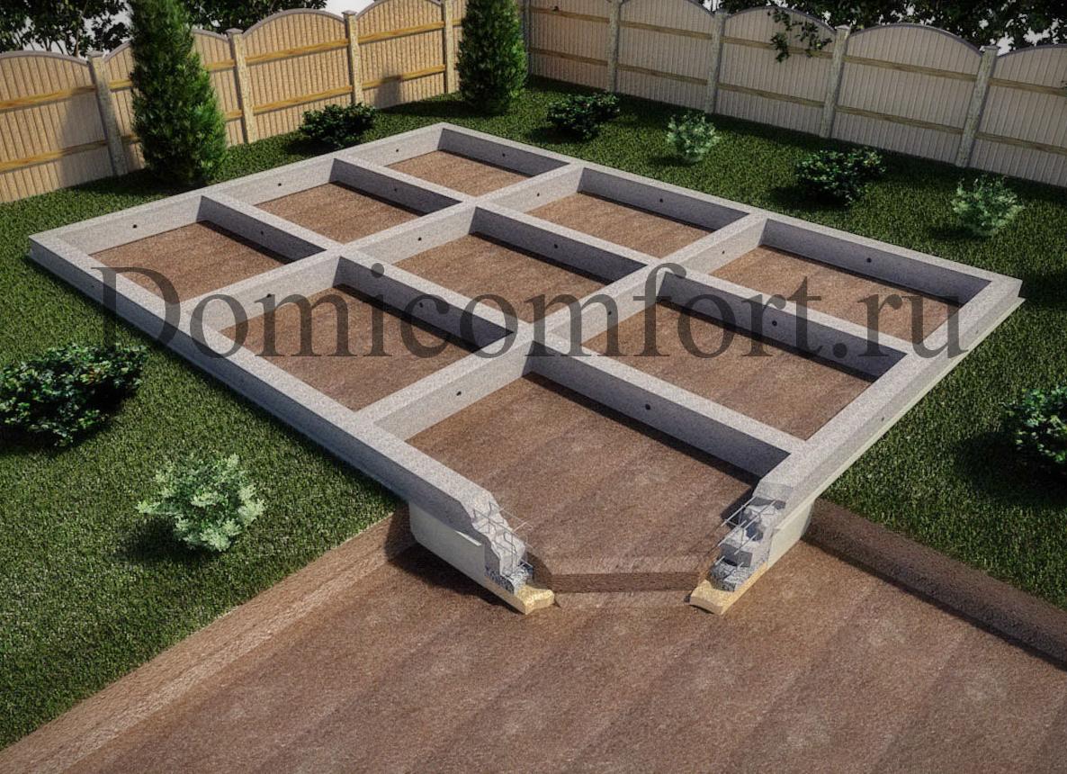 Фундамент 10 на 12