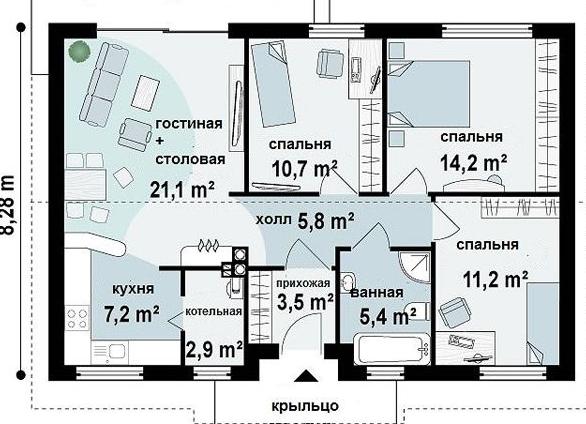 Проекты и чертежи домов бесплатно