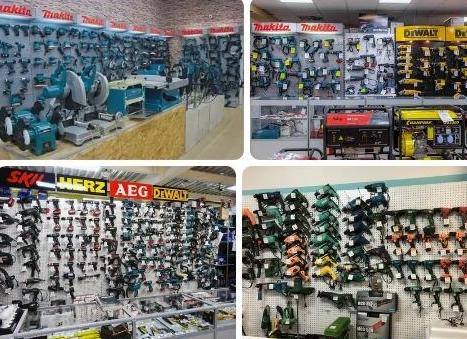 Адреса популярных магазинов электроинструментов
