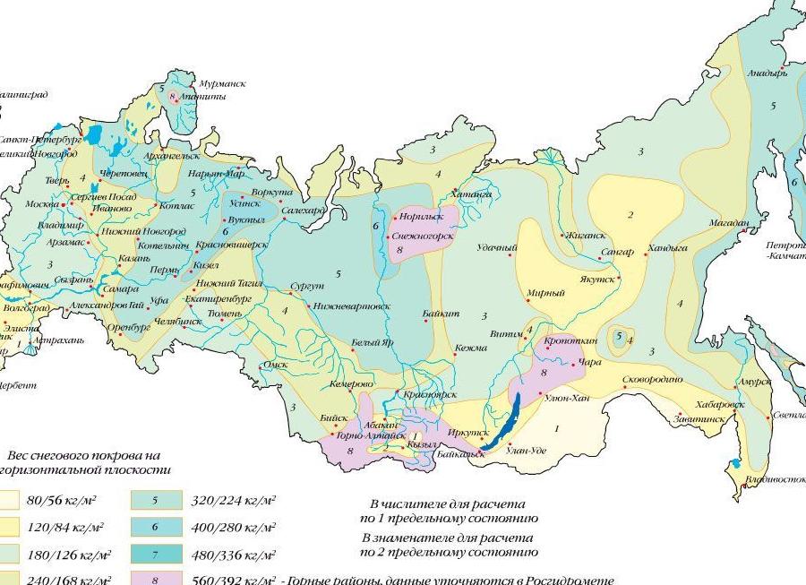 Сколько рядов снегозадержателей надо ставить на крышу?