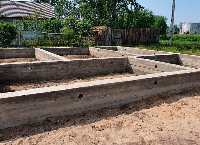 Какой ширины должен быть фундамент